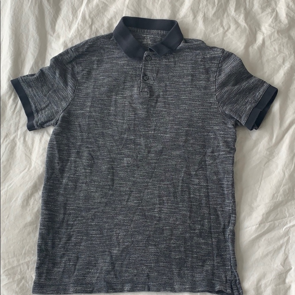 Club Monaco Men’s Heathered Polo Shirt